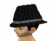 [E] BLACK TRILBY HAT