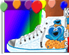 lil cookie monster shoe