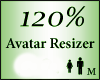 Avatar Resize Scaler 120