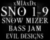 [M]SNOW MIZER BASS JAM