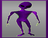 Purple Dancing Alien