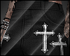 Gothic pants black