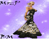 Black and Gold dress BM