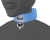 Rough Collar Blue Silver