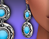 🅟 nil blue earrings