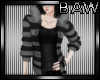 B! Black & Grey Sweater