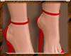 Linda red Sandals