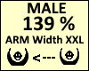 Arm Scaler XXL 139% Male