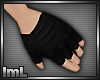 lmL Black Gloves M