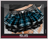 Sug* Blue Plaid Skirt