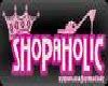 shopaholic sticker