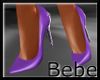 Purple Valencia Heels