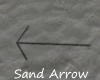Arrow-Sand drawing