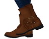 WESTERN STYLE RUST BOOTS