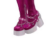 DONNA PINK BLING BOOTS