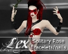 LEX Solitary Rose gloves