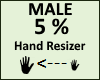 Hand Scaler 5% Male