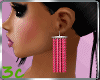 [3c] Pink  Earrings