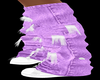 Purple Frayed Boots S6