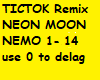 TicTok remix neon moon