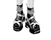 Ra^ Black Boots High F
