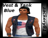 Vest & Tank Blue New