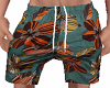 Tiger Floral Shorts