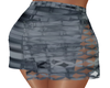 Gray Sky Wrap Skirt