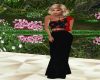 Rc*Blk n Red Rose Palazz