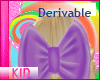 KID Hair Bow12 Derivable
