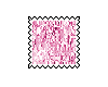 pink sparkle stamp