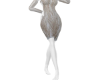 Gold and Ivory Dress