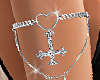 D- Silver Arm Chains