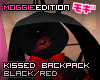 ME|KissBackpack|Blk/Red