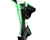 Jade Neon Platform Bootz