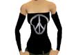 Peace Symbol Long Top