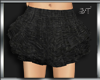 :ST: Black Denim Skirt