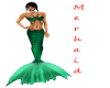 Aqua Mermaid skinny