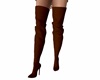 Brown Thigh High Boots