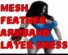 AO~MESH R Feathers/Dress