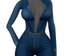 Denim Jumpsuit Dark