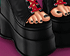 Myla Red Boots