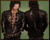 [LM]M Leather Jacket-Brn