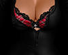 Tartan Black Playsuit