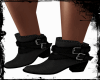 Black Gray Boots