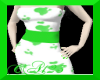[CA]Green Splatter Dress
