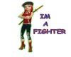 fighter sticker