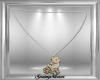 Diamond Kitty Necklace
