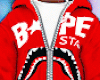 Bpe Hoodie Red