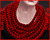 Red Rope Scarf